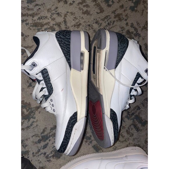 Nike Air Jordan 3 Retro Cement Grey/White (CT8532-106) Sneakers Men Size 8 main image 5